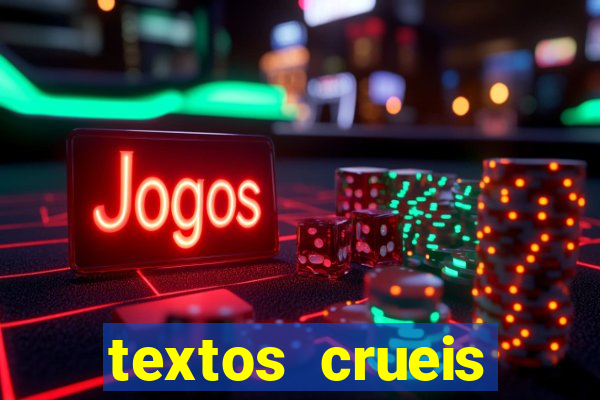 textos crueis demais pdf